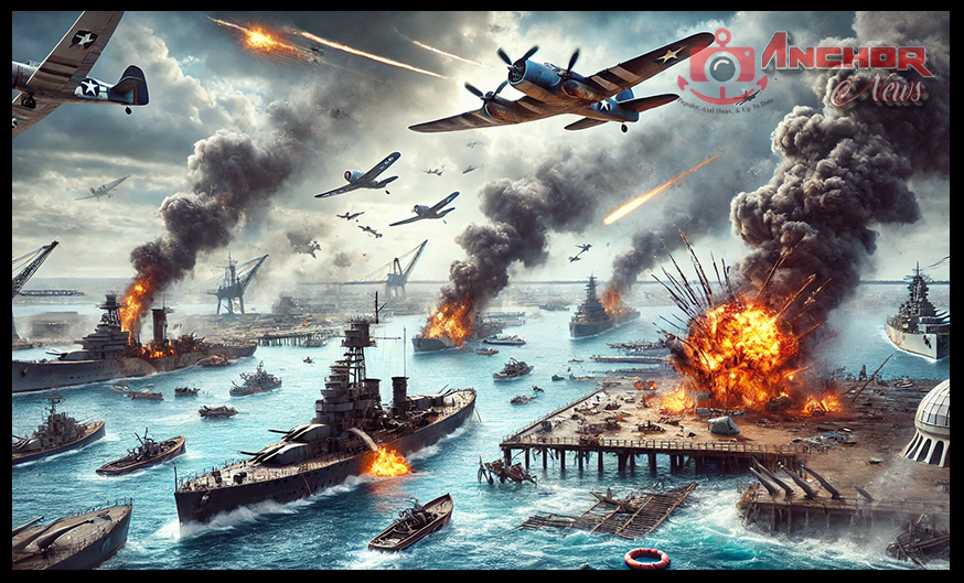 ilustrasi kejadian pearl harbour