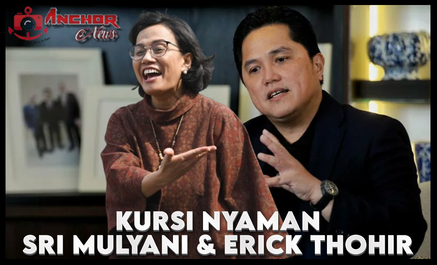 Kursi Nyaman Sri Mulyani dan Erick Thohir di Kabinet Prabowo