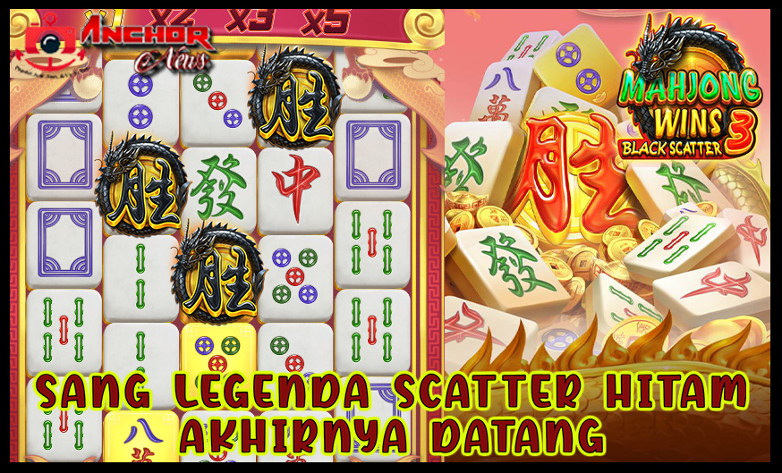 Legenda Naga Hitam dalam Game Slot Mahjong Wins 3 Black Scatter