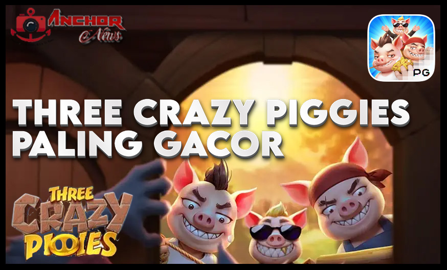 Three Crazy Piggies Game 3 Babi Lucu dari PG Soft