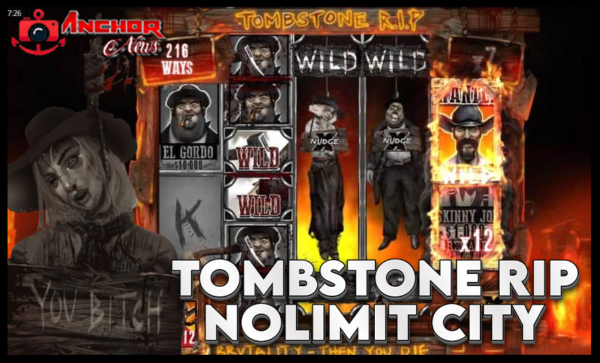 Tombstone RIP Nolimit City Tema Suram Dengan Untung Besar.