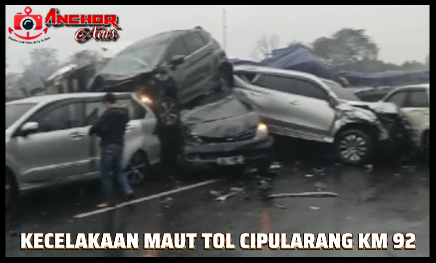 Tabrakan Beruntun Terjadi di Tol Cipularang KM 92