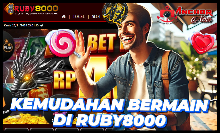 Kemudahan Bermain di RUBY8000 dengan Pengalaman Seru!