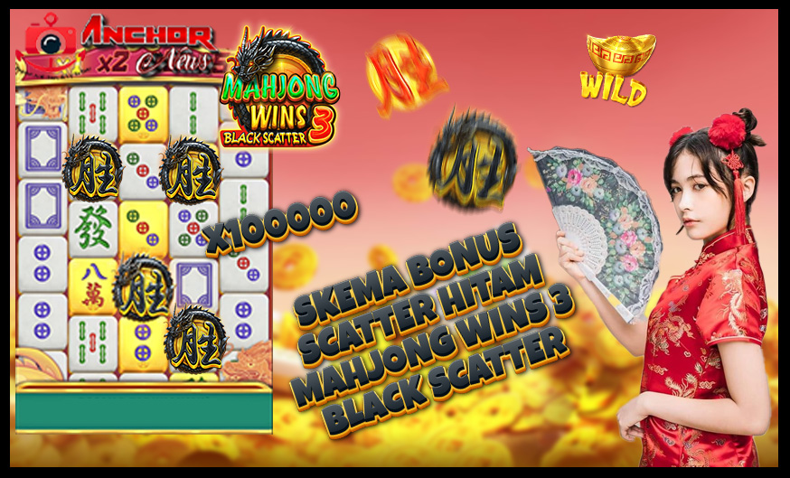 Bonus Scatter Hitam Mahjong Wins 3 Black Scatter Sampai Kali 100.000