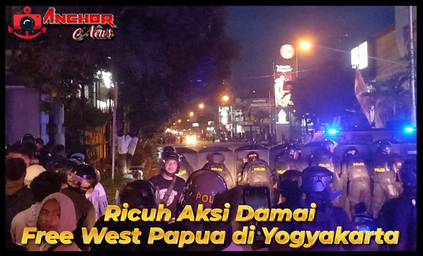 Ricuh Aksi Damai Free West Papua