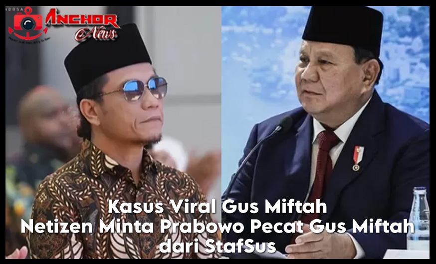 Kasus Viral Gus Miftah, Netizen Minta Segera Pecat dari Stafsus