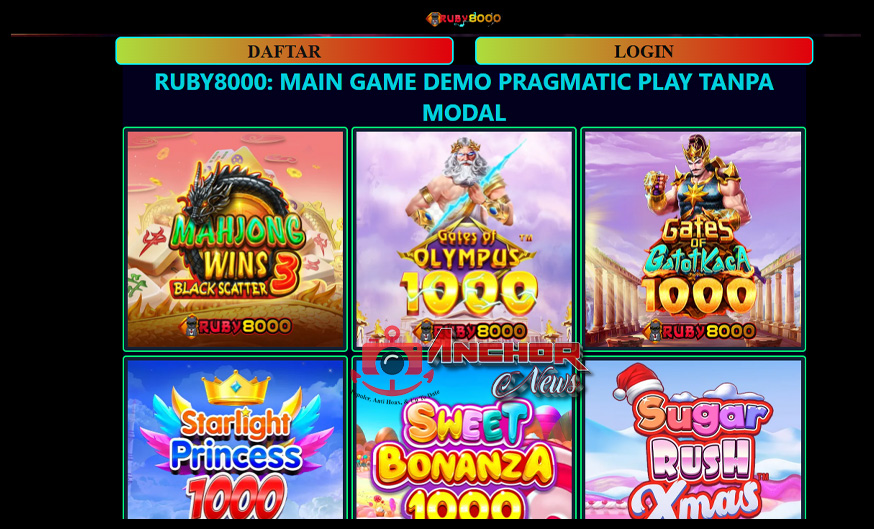 Slot demo Pragmatic Play RUBY8000