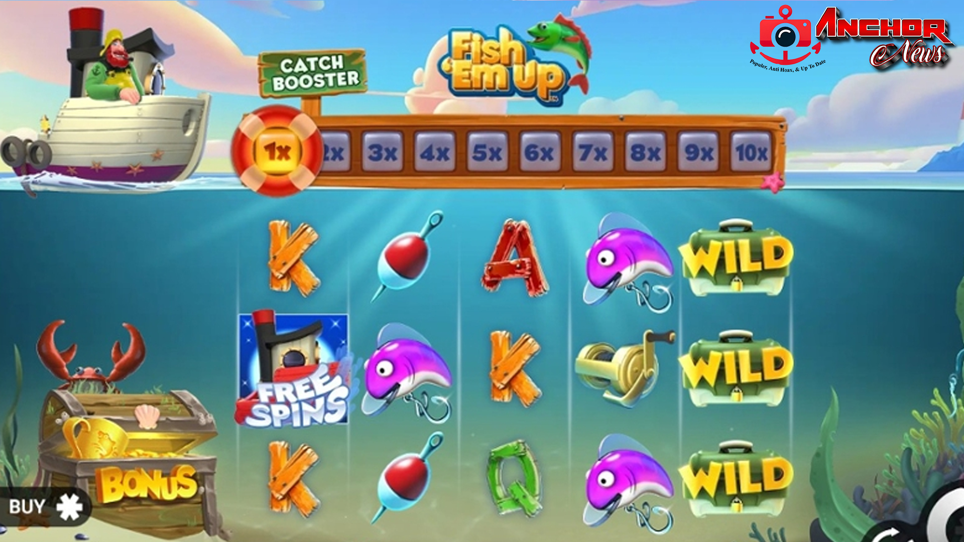 Slot Fish 'Em Up: Serunya Tangkap Keberuntungan Online