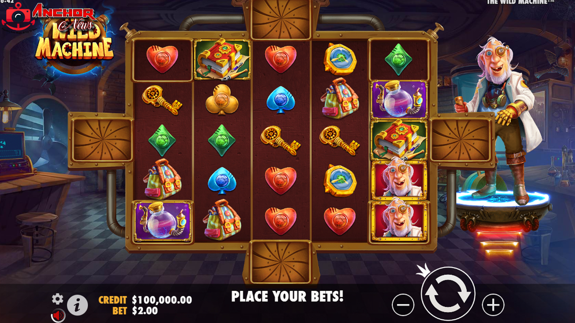 Mainkan Slot The Wild Machine dan Dapatkan Jackpot Progresif