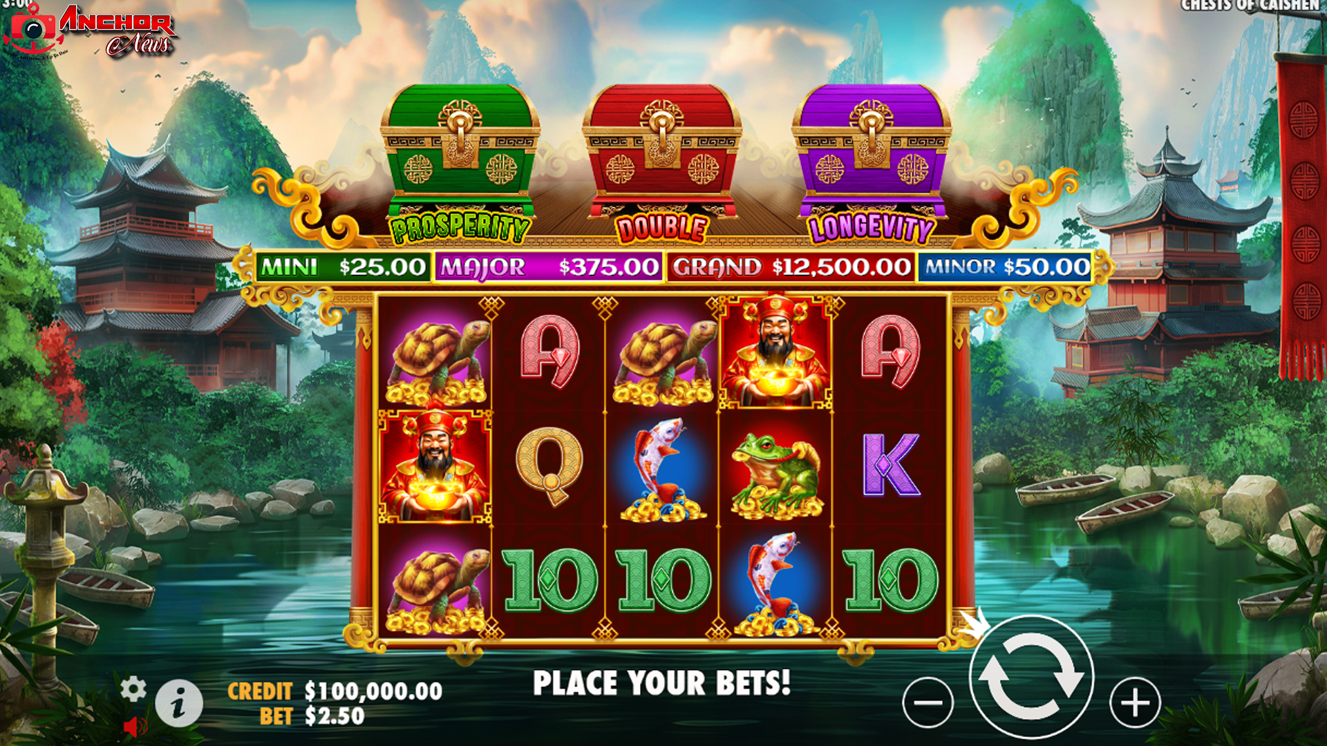 Slot Chests Of Cai Shen: RTP Tinggi dan Peluang Menang Besar