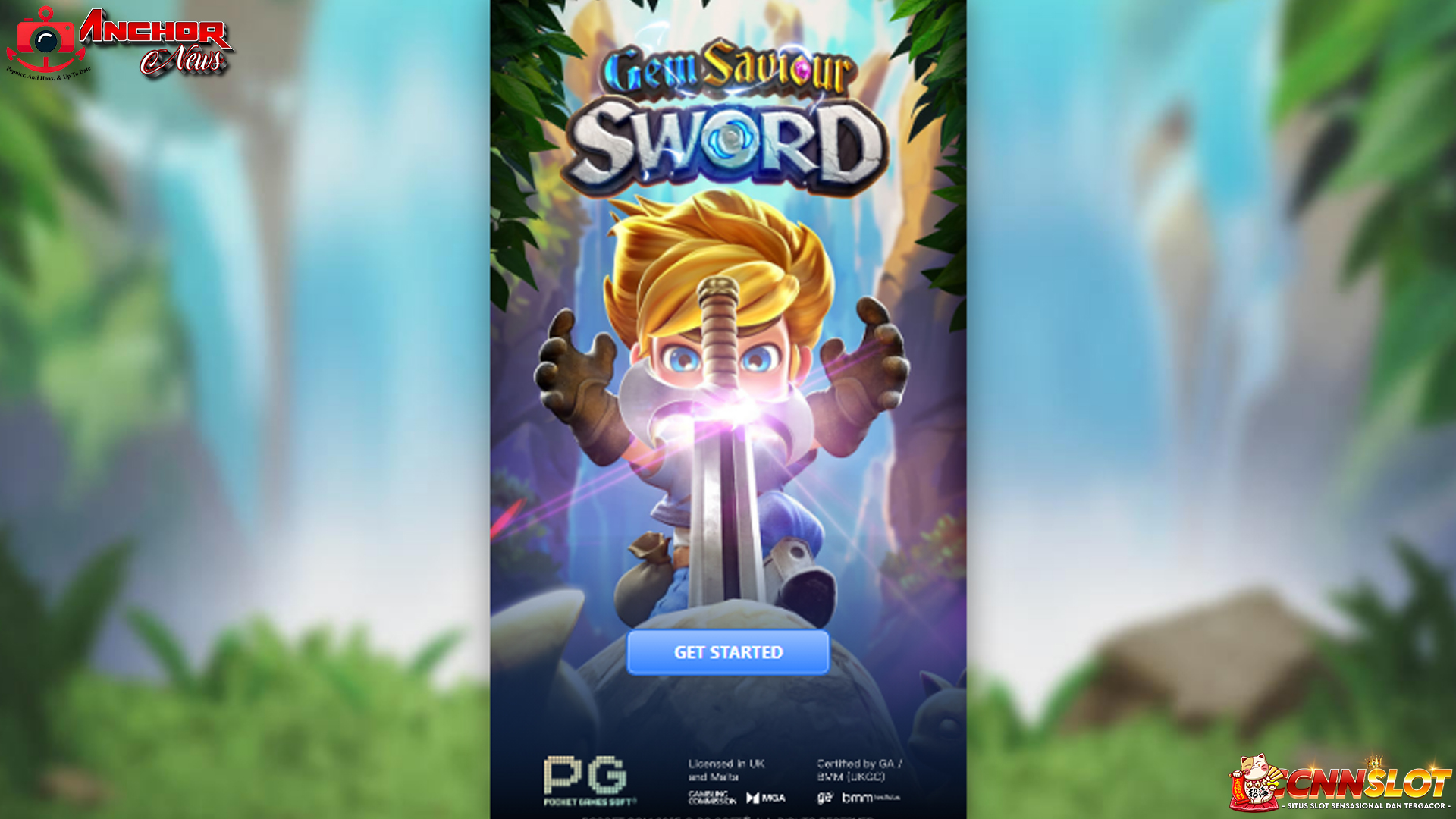 Slot Gem Saviour Sword di Cnnslot: Pedang Ajaib Jackpot Besar