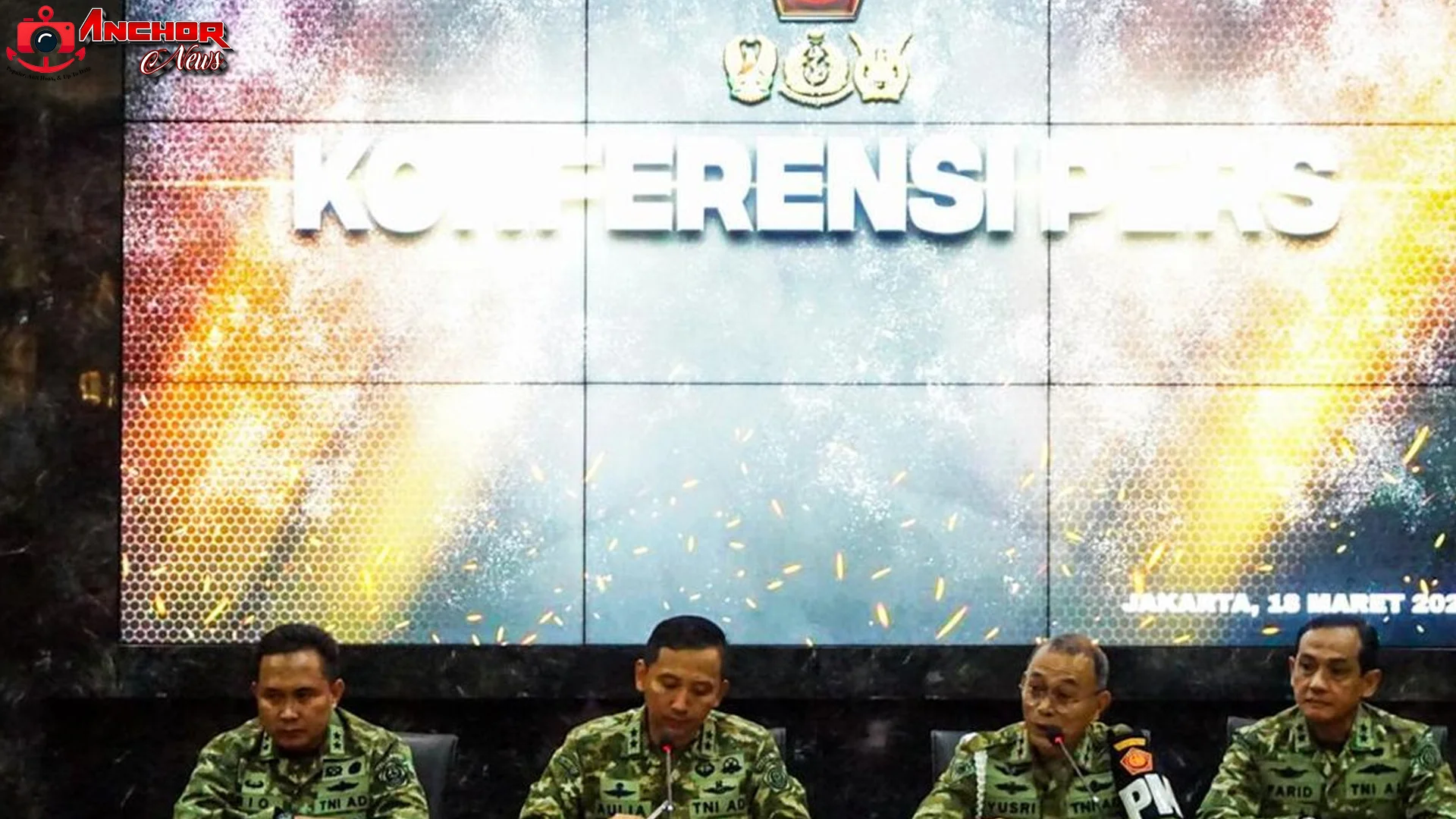 Puspom TNI Tangkap 3 Perwira Tersangka Super Insiden Air Keras