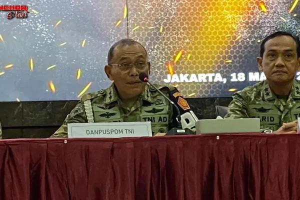 Puspom TNI Tangkap 3 Perwira Tersangka Super Insiden Air Keras